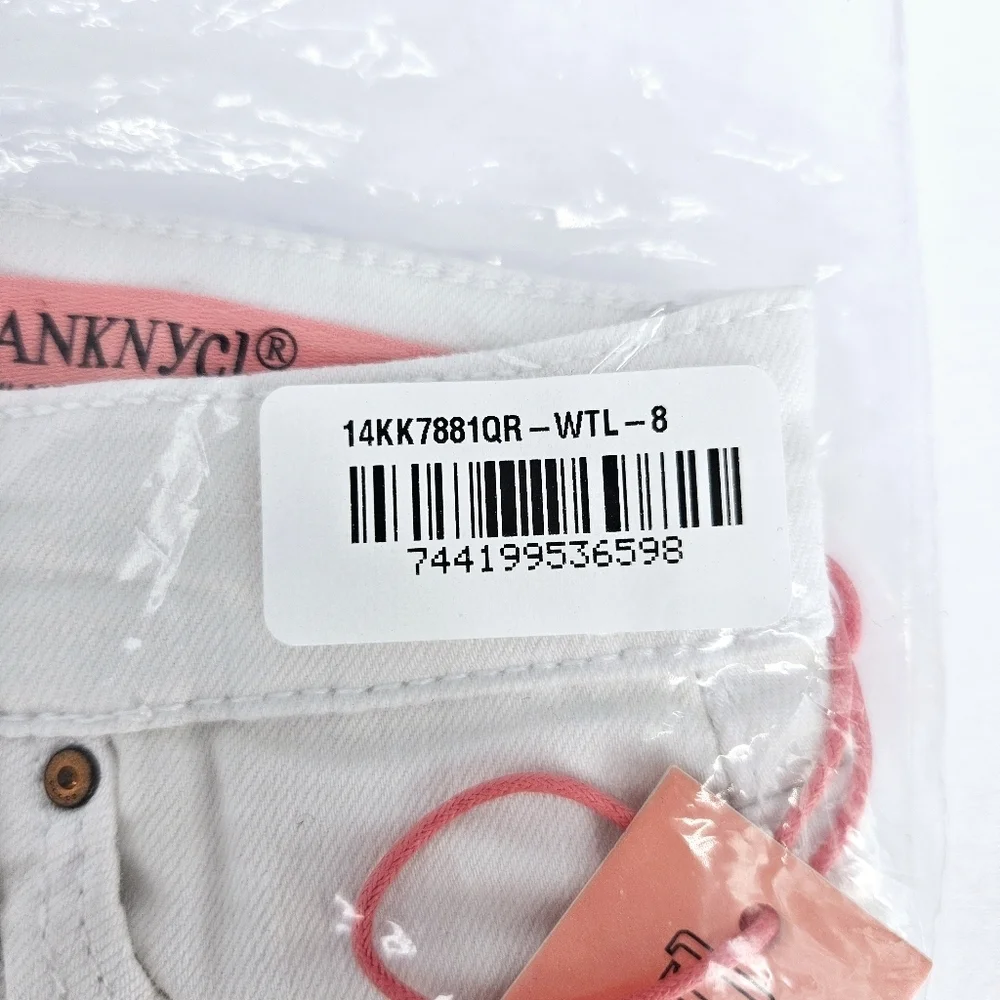 Blank NYC Summer White Cut-off Jean Short NWT Girl's sizes 8 10 NWT